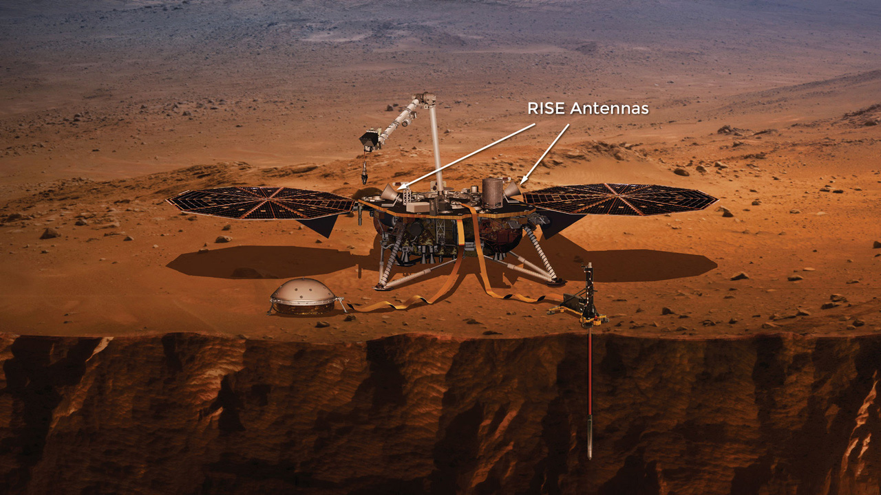 InSight’s RISE instrument