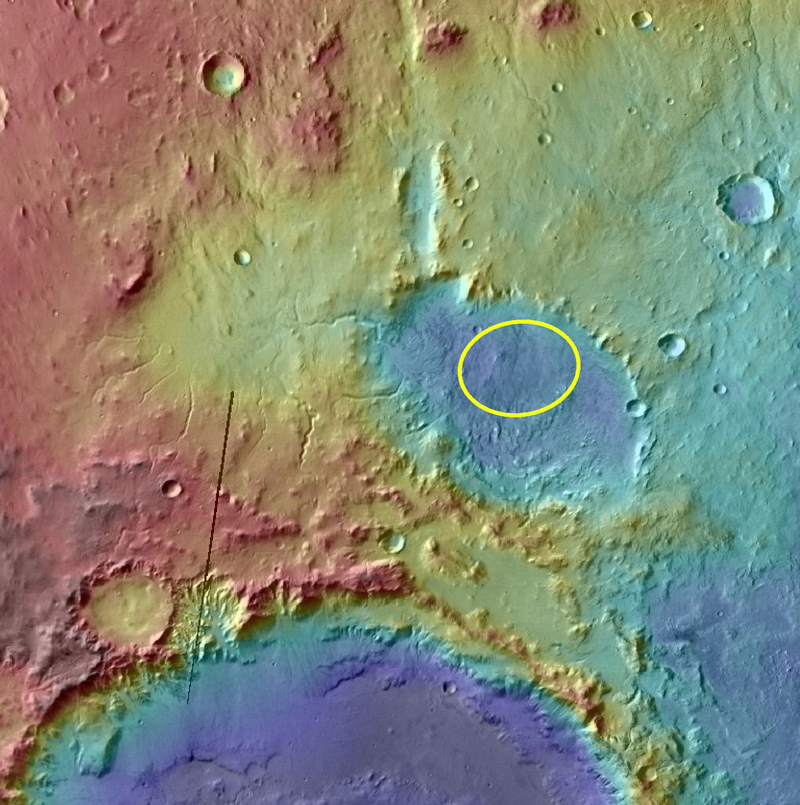 Eberswalde crater