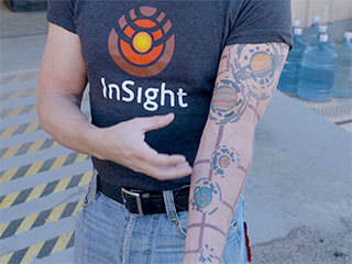 Inside InSight - Mars Science and Space Tattoos